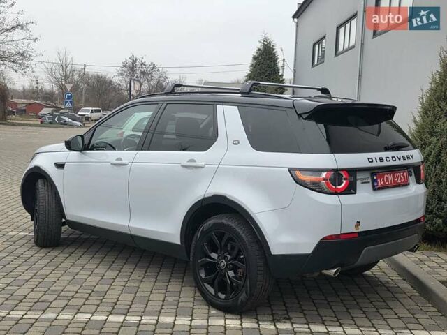 Білий Ленд Ровер Discovery Sport, об'ємом двигуна 2.2 л та пробігом 165 тис. км за 21950 $, фото 15 на Automoto.ua
