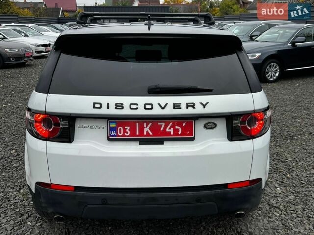 Белый Ленд Ровер Discovery Sport, объемом двигателя 2 л и пробегом 240 тыс. км за 12300 $, фото 12 на Automoto.ua