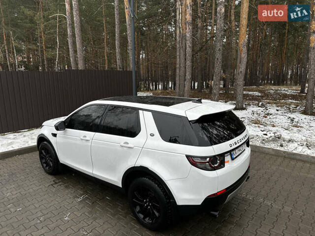 Белый Ленд Ровер Discovery Sport, объемом двигателя 2 л и пробегом 98 тыс. км за 30000 $, фото 9 на Automoto.ua