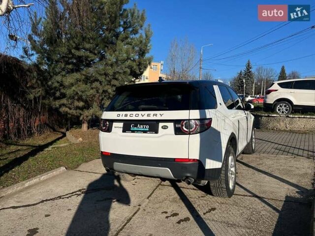 Белый Ленд Ровер Discovery Sport, объемом двигателя 2 л и пробегом 104 тыс. км за 17800 $, фото 7 на Automoto.ua