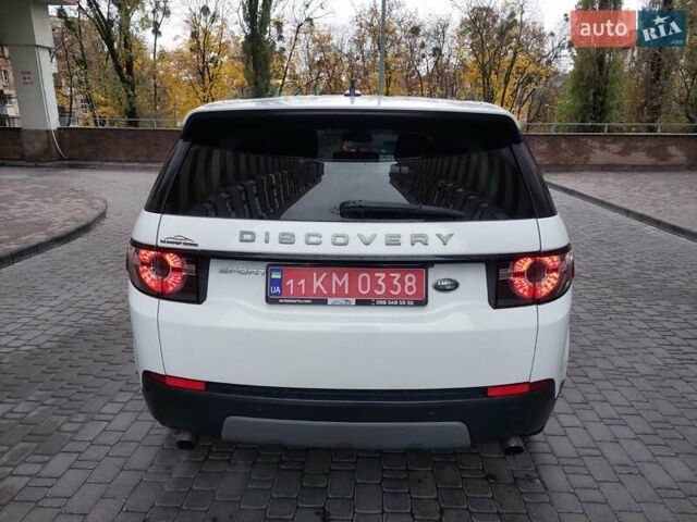 Ленд Ровер Discovery Sport 2016 в Киеве на Automoto.ua Белый Ленд Ровер Discovery Sport, объемом двигателя 2 л и пробегом 28 тыс. км за 16999 $, фото 3 на Automoto.ua