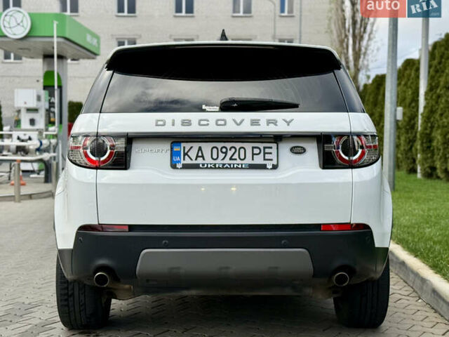 Белый Ленд Ровер Discovery Sport, объемом двигателя 2 л и пробегом 158 тыс. км за 17500 $, фото 13 на Automoto.ua