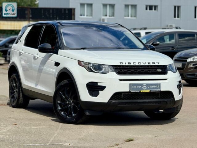 Белый Ленд Ровер Discovery Sport, объемом двигателя 2 л и пробегом 154 тыс. км за 15900 $, фото 6 на Automoto.ua