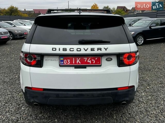 Белый Ленд Ровер Discovery Sport, объемом двигателя 2 л и пробегом 240 тыс. км за 12300 $, фото 4 на Automoto.ua