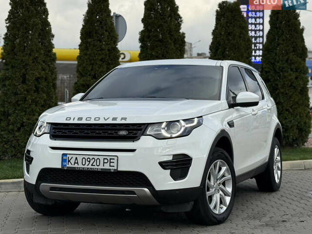 Белый Ленд Ровер Discovery Sport, объемом двигателя 2 л и пробегом 158 тыс. км за 17500 $, фото 1 на Automoto.ua