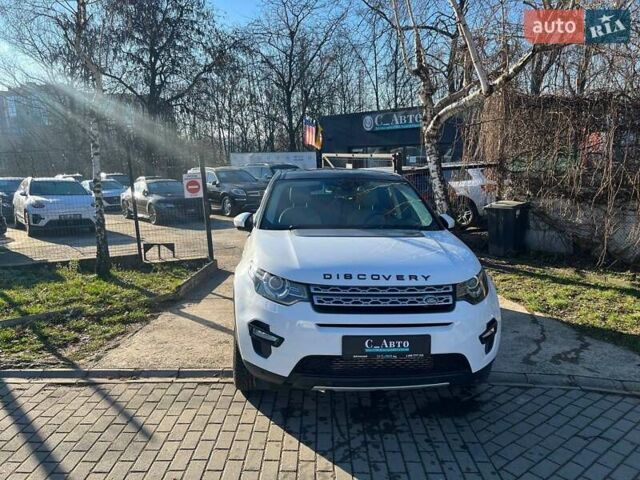 Белый Ленд Ровер Discovery Sport, объемом двигателя 2 л и пробегом 104 тыс. км за 17800 $, фото 1 на Automoto.ua