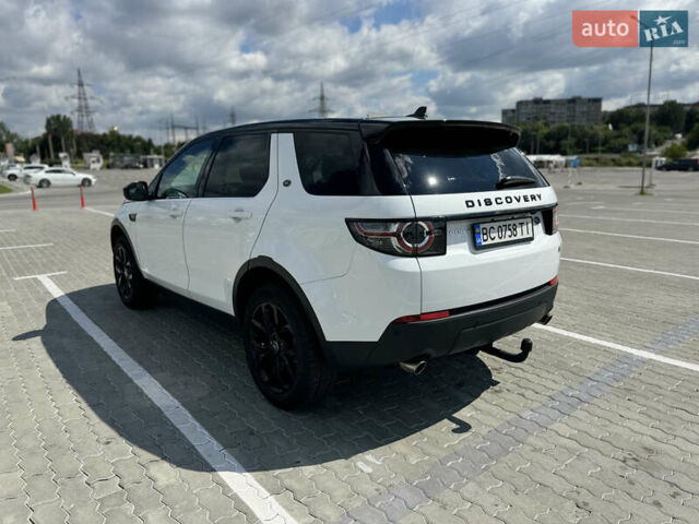 Белый Ленд Ровер Discovery Sport, объемом двигателя 2 л и пробегом 115 тыс. км за 19900 $, фото 5 на Automoto.ua