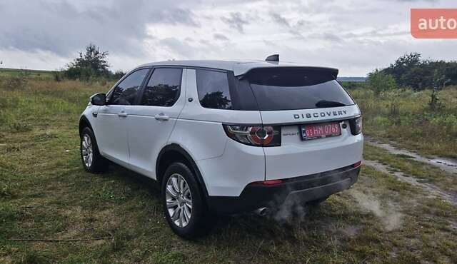 Белый Ленд Ровер Discovery Sport, объемом двигателя 2 л и пробегом 187 тыс. км за 15700 $, фото 12 на Automoto.ua
