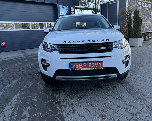 Білий Ленд Ровер Discovery Sport, об'ємом двигуна 2 л та пробігом 122 тис. км за 17500 $, фото 13 на Automoto.ua