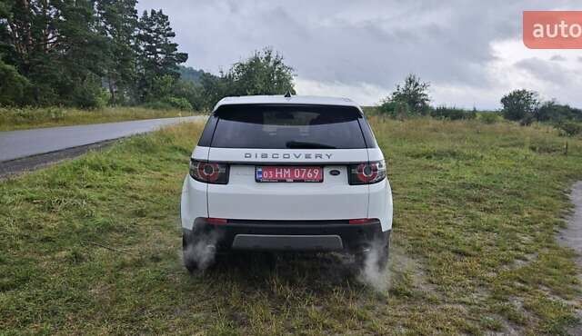 Белый Ленд Ровер Discovery Sport, объемом двигателя 2 л и пробегом 187 тыс. км за 15700 $, фото 7 на Automoto.ua