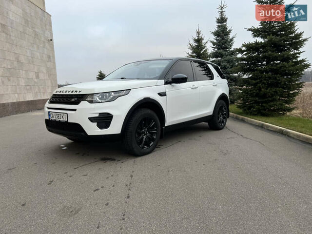 Белый Ленд Ровер Discovery Sport, объемом двигателя 2 л и пробегом 142 тыс. км за 18900 $, фото 1 на Automoto.ua