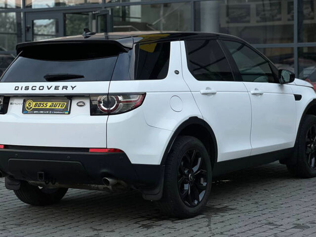 Белый Ленд Ровер Discovery Sport, объемом двигателя 2 л и пробегом 210 тыс. км за 17000 $, фото 5 на Automoto.ua