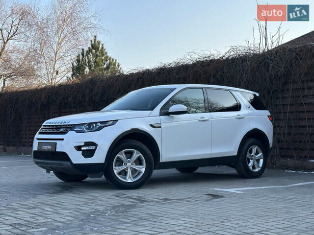 Білий Ленд Ровер Discovery Sport, об'ємом двигуна 2 л та пробігом 111 тис. км за 18500 $, фото 1 на Automoto.ua
