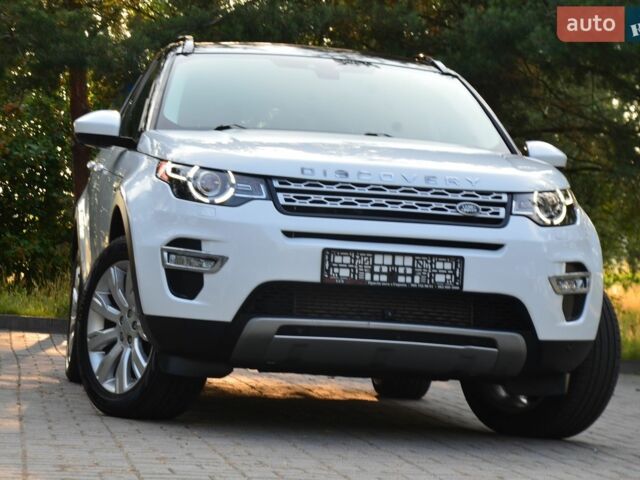 Білий Ленд Ровер Discovery Sport, об'ємом двигуна 2 л та пробігом 155 тис. км за 16150 $, фото 20 на Automoto.ua