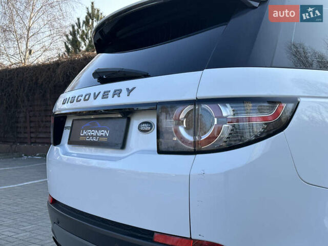 Белый Ленд Ровер Discovery Sport, объемом двигателя 2 л и пробегом 111 тыс. км за 18500 $, фото 12 на Automoto.ua