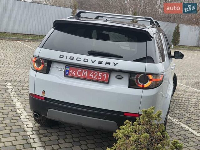 Білий Ленд Ровер Discovery Sport, об'ємом двигуна 2.2 л та пробігом 165 тис. км за 21950 $, фото 24 на Automoto.ua