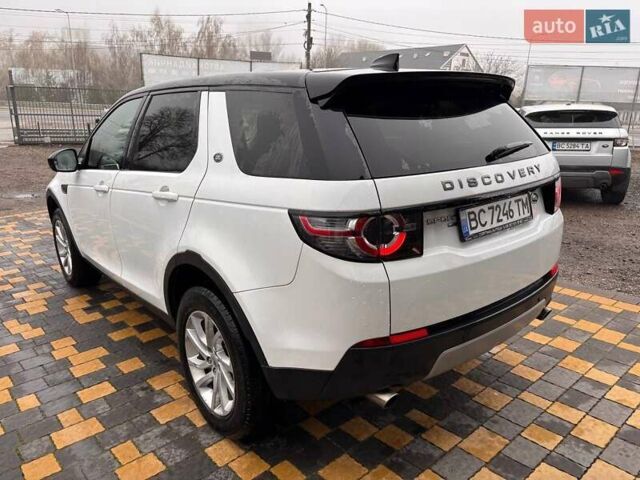 Белый Ленд Ровер Discovery Sport, объемом двигателя 2 л и пробегом 108 тыс. км за 16999 $, фото 9 на Automoto.ua