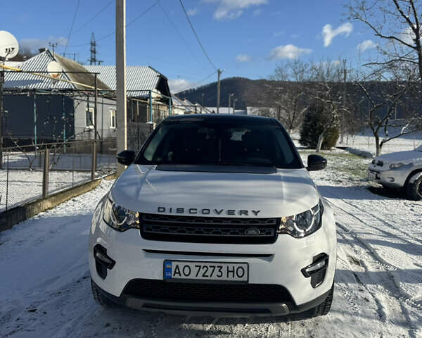 Білий Ленд Ровер Discovery Sport, об'ємом двигуна 2 л та пробігом 155 тис. км за 19000 $, фото 11 на Automoto.ua