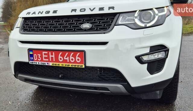 Білий Ленд Ровер Discovery Sport, об'ємом двигуна 2 л та пробігом 70 тис. км за 18300 $, фото 12 на Automoto.ua