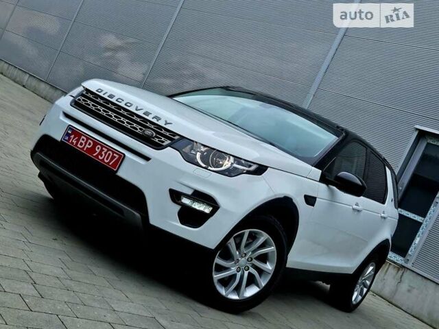 Белый Ленд Ровер Discovery Sport, объемом двигателя 2 л и пробегом 132 тыс. км за 21450 $, фото 10 на Automoto.ua