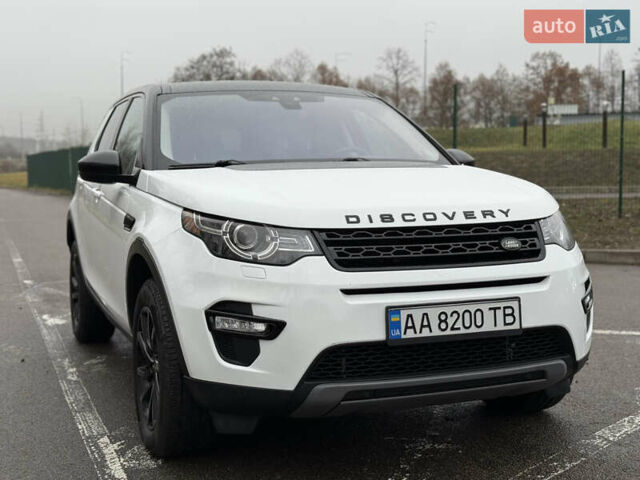Белый Ленд Ровер Discovery Sport, объемом двигателя 2 л и пробегом 66 тыс. км за 20999 $, фото 3 на Automoto.ua
