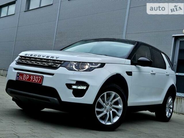 Белый Ленд Ровер Discovery Sport, объемом двигателя 2 л и пробегом 132 тыс. км за 21450 $, фото 3 на Automoto.ua