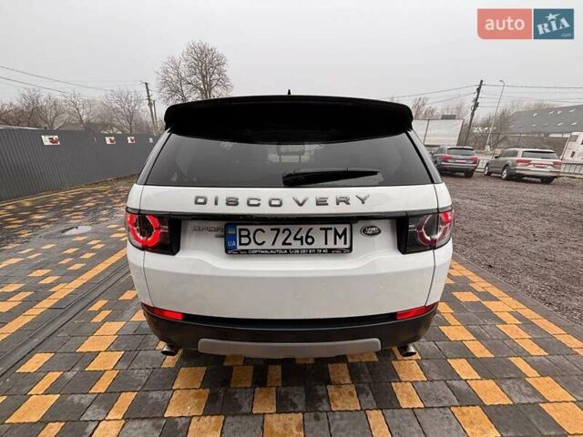 Белый Ленд Ровер Discovery Sport, объемом двигателя 2 л и пробегом 108 тыс. км за 16999 $, фото 7 на Automoto.ua