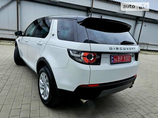 Белый Ленд Ровер Discovery Sport, объемом двигателя 2 л и пробегом 132 тыс. км за 21450 $, фото 35 на Automoto.ua