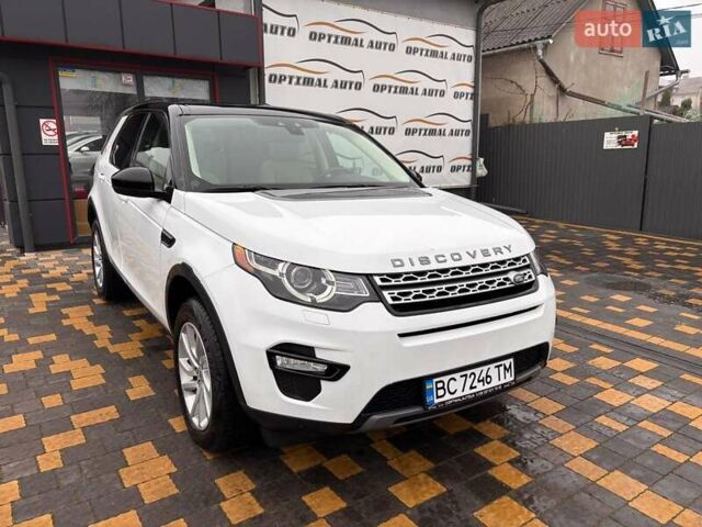 Белый Ленд Ровер Discovery Sport, объемом двигателя 2 л и пробегом 108 тыс. км за 16999 $, фото 3 на Automoto.ua