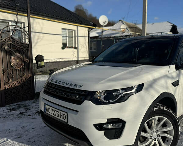 Білий Ленд Ровер Discovery Sport, об'ємом двигуна 2 л та пробігом 155 тис. км за 19000 $, фото 4 на Automoto.ua