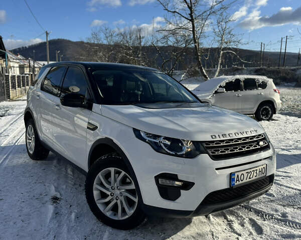 Білий Ленд Ровер Discovery Sport, об'ємом двигуна 2 л та пробігом 155 тис. км за 19000 $, фото 7 на Automoto.ua
