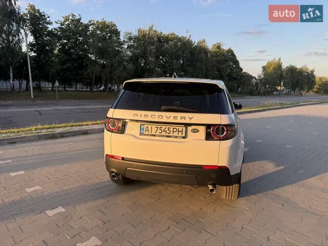 Белый Ленд Ровер Discovery Sport, объемом двигателя 2 л и пробегом 165 тыс. км за 25000 $, фото 5 на Automoto.ua