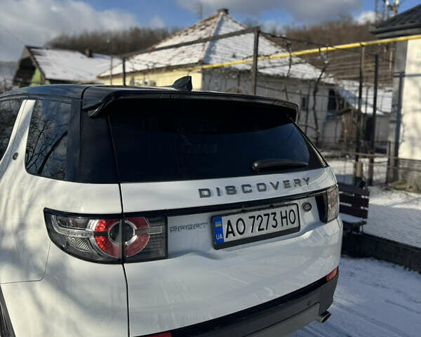 Білий Ленд Ровер Discovery Sport, об'ємом двигуна 2 л та пробігом 155 тис. км за 19000 $, фото 16 на Automoto.ua