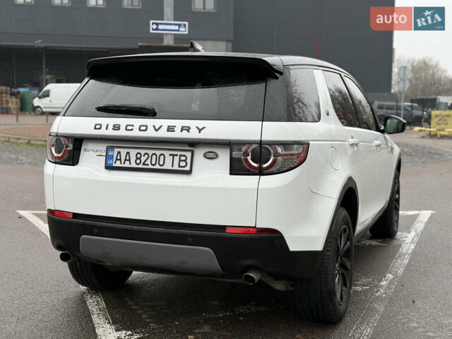 Белый Ленд Ровер Discovery Sport, объемом двигателя 2 л и пробегом 66 тыс. км за 20999 $, фото 7 на Automoto.ua
