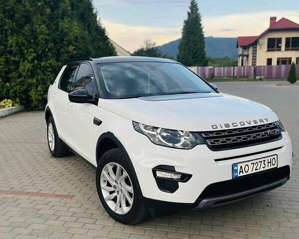 Білий Ленд Ровер Discovery Sport, об'ємом двигуна 2 л та пробігом 155 тис. км за 19000 $, фото 44 на Automoto.ua