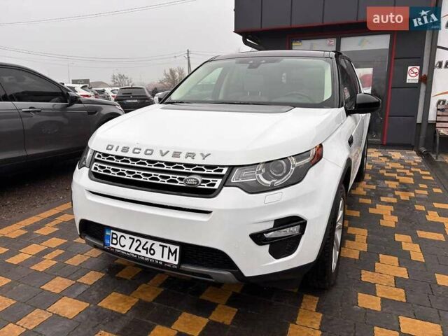 Белый Ленд Ровер Discovery Sport, объемом двигателя 2 л и пробегом 108 тыс. км за 16999 $, фото 13 на Automoto.ua