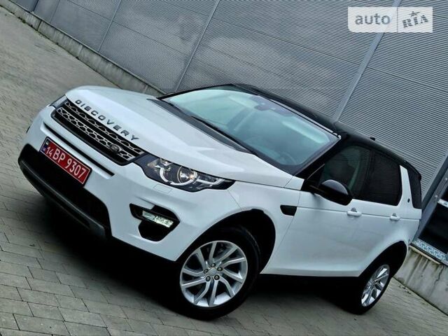 Белый Ленд Ровер Discovery Sport, объемом двигателя 2 л и пробегом 132 тыс. км за 21450 $, фото 13 на Automoto.ua