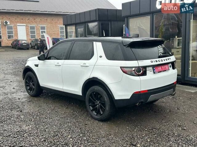 Белый Ленд Ровер Discovery Sport, объемом двигателя 2 л и пробегом 142 тыс. км за 11900 $, фото 6 на Automoto.ua