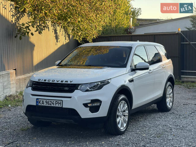 Белый Ленд Ровер Discovery Sport, объемом двигателя 2 л и пробегом 85 тыс. км за 20900 $, фото 1 на Automoto.ua