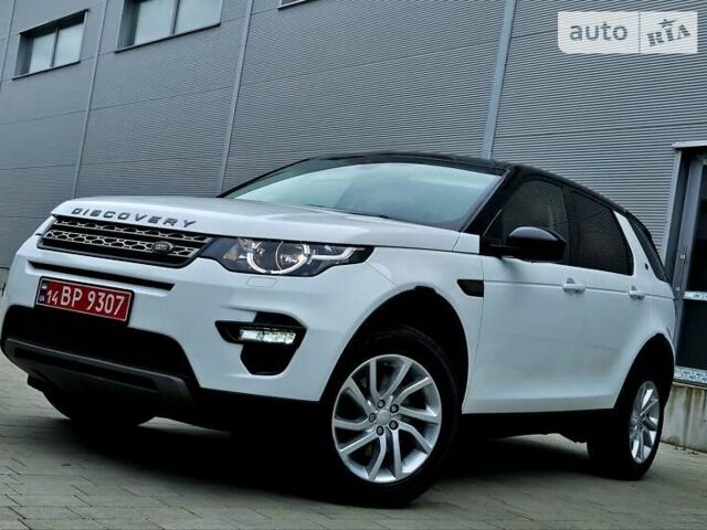 Белый Ленд Ровер Discovery Sport, объемом двигателя 2 л и пробегом 132 тыс. км за 21450 $, фото 6 на Automoto.ua