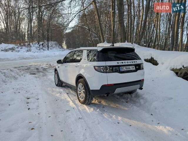 Белый Ленд Ровер Discovery Sport, объемом двигателя 2 л и пробегом 104 тыс. км за 22400 $, фото 16 на Automoto.ua