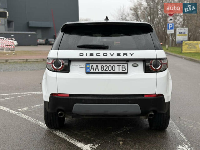 Белый Ленд Ровер Discovery Sport, объемом двигателя 2 л и пробегом 66 тыс. км за 20999 $, фото 8 на Automoto.ua