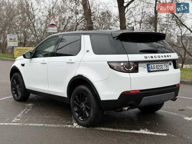 Белый Ленд Ровер Discovery Sport, объемом двигателя 2 л и пробегом 66 тыс. км за 20999 $, фото 10 на Automoto.ua