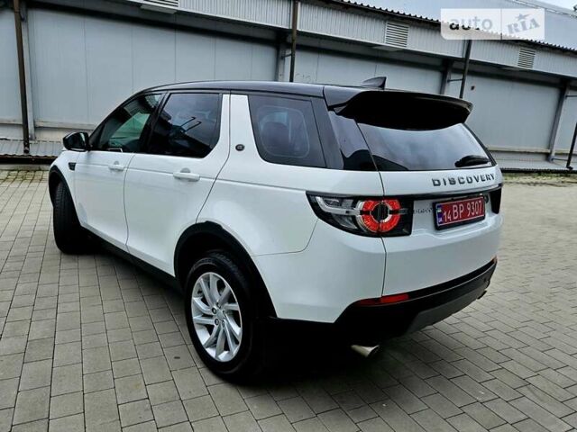 Белый Ленд Ровер Discovery Sport, объемом двигателя 2 л и пробегом 132 тыс. км за 21450 $, фото 30 на Automoto.ua