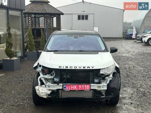 Белый Ленд Ровер Discovery Sport, объемом двигателя 2 л и пробегом 142 тыс. км за 11900 $, фото 1 на Automoto.ua
