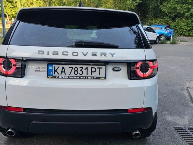 Білий Ленд Ровер Discovery Sport, об'ємом двигуна 2 л та пробігом 102 тис. км за 19900 $, фото 5 на Automoto.ua