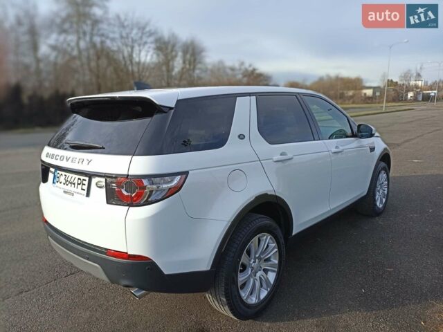 Белый Ленд Ровер Discovery Sport, объемом двигателя 2 л и пробегом 84 тыс. км за 13700 $, фото 4 на Automoto.ua