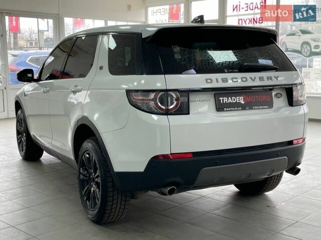 Білий Ленд Ровер Discovery Sport, об'ємом двигуна 2 л та пробігом 95 тис. км за 19990 $, фото 7 на Automoto.ua