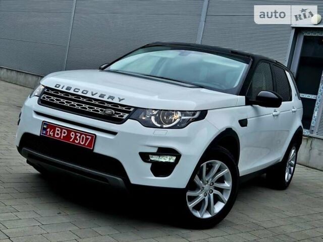 Белый Ленд Ровер Discovery Sport, объемом двигателя 2 л и пробегом 132 тыс. км за 21450 $, фото 15 на Automoto.ua