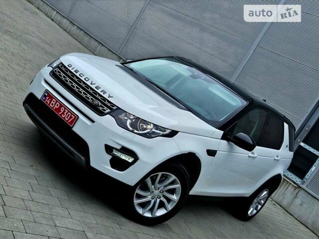 Белый Ленд Ровер Discovery Sport, объемом двигателя 2 л и пробегом 132 тыс. км за 21450 $, фото 7 на Automoto.ua